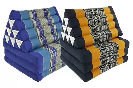 Golvkuddar med tre dynor