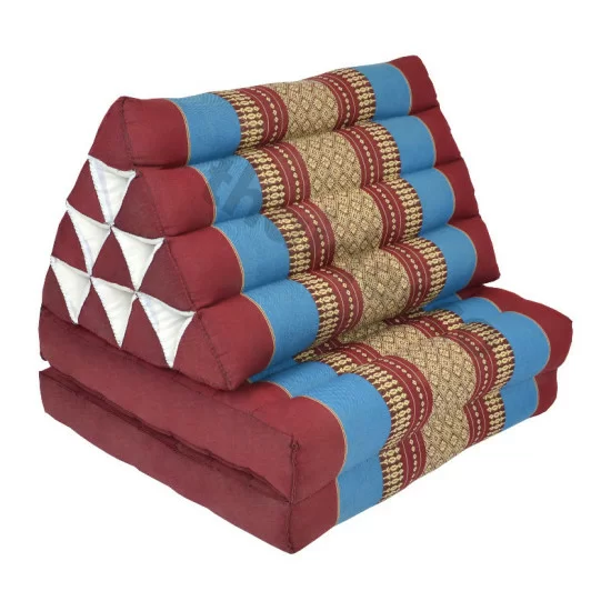 Vikbar golvdyna med två delar | Röd & Blå