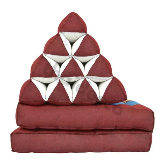 Vikbar golvdyna med två delar | Röd & Blå