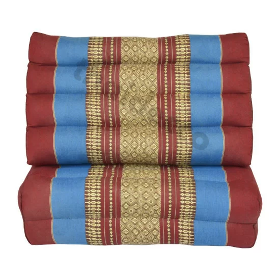 Vikbar golvdyna med två delar | Röd & Blå