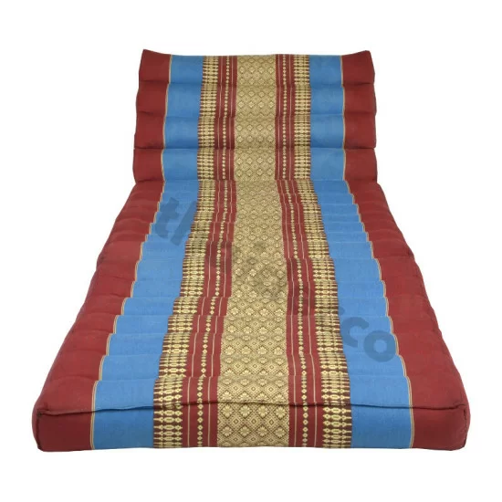 Vikbar golvdyna med två delar | Röd & Blå